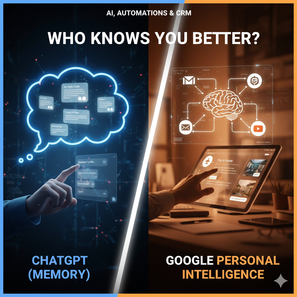 Personal Intelligence de Google Vs GPT